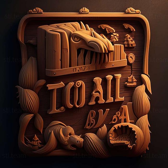 3D model Tooth and Tail game (STL)